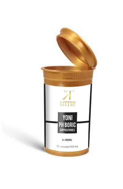 Yoni Boric Relief Suppositories -The Honey Throne - KittyTox - The Honey Throne
